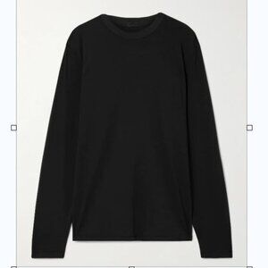 Skims stretch-modal and cotton-blend jersey long sleeve T-shirt